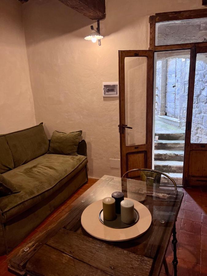 La Casa Del Teatro Lägenhet Campiglia dʼOrcia Exteriör bild
